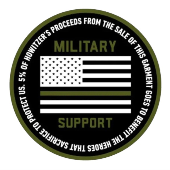 Howitzer Style Men's T-Shirt CK Kyle Stencil Military Grunt MFG - Picture 9 of 11